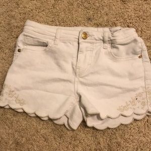 Girls jean shorts